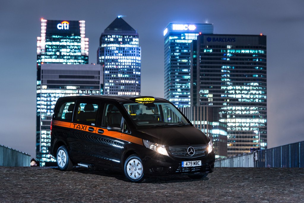 All hail the new black cab - Mercedes-Benz Vito Taxi in London