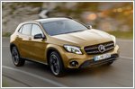 The new Mercedes-Benz GLA receives extended range of engines