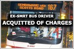 An ex-SMRT bus driver accused of a rash act has been acquitted