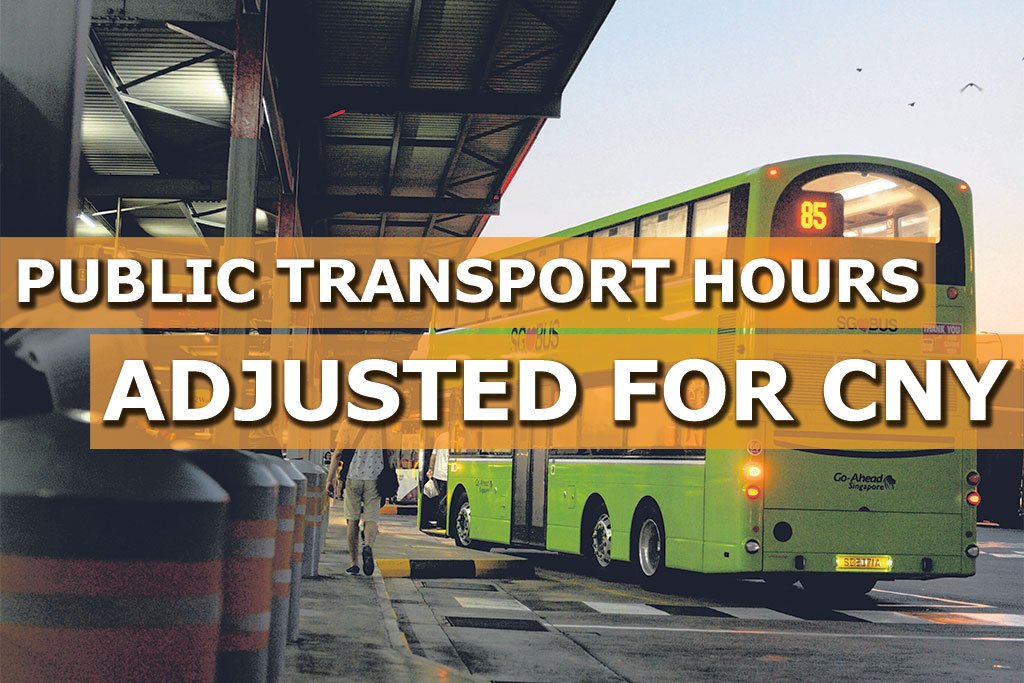 Public transport operating hours adjusted for CNY
