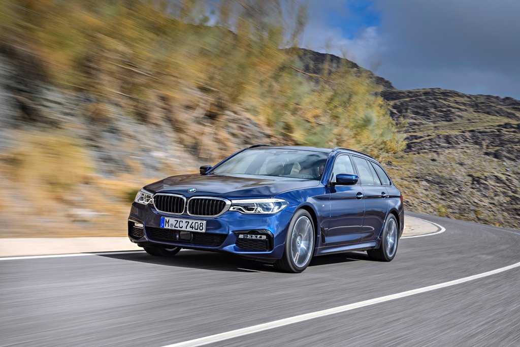 The new BMW 5 Series Touring makes its debut at the 2017 Geneva Motor Show