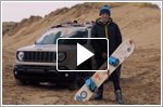 Limited edition Jeep Renegade Desert Hawk goes sandboarding