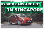 Hybrid cars are hot in Singapore