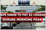 KPE users to pay $2 charge during morning peak