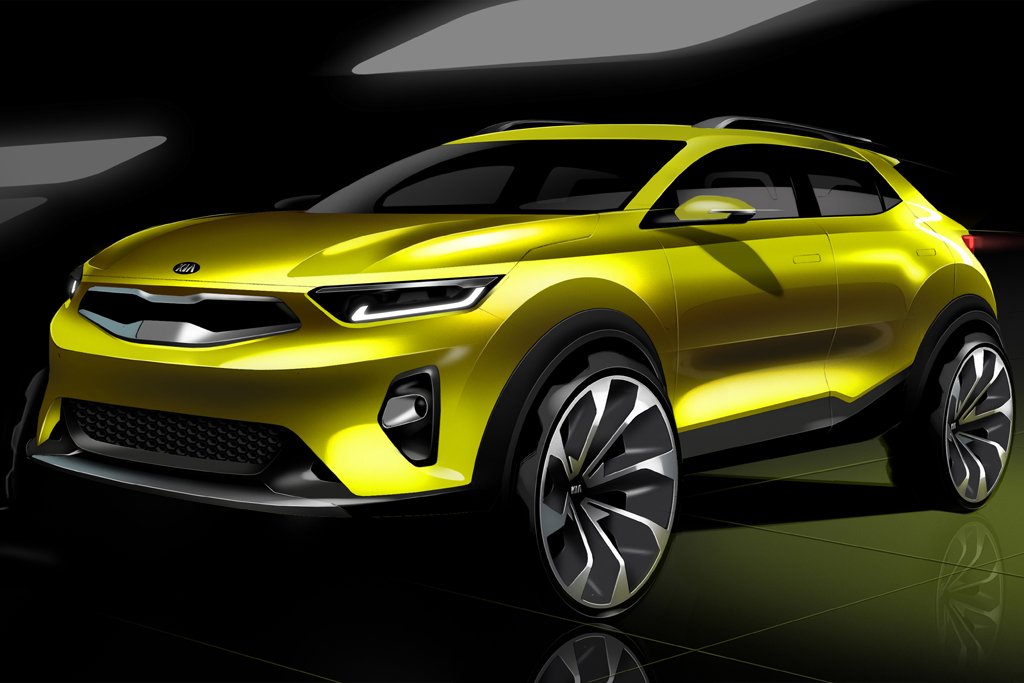 Kia introduces an eye-catching and confident compact crossover
