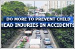 Do more to prevent child head injuries in traffic accidents: Docs