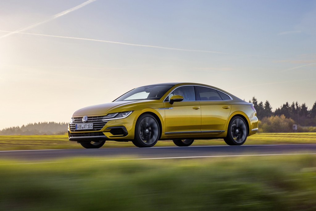 The new Volkswagen Arteon achieves five-star Euro NCAP safety rating