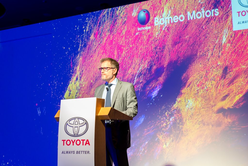 The launch of the made-for-Singapore turbocharged Toyota Harrier
