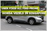 Uber's fire-prone Honda Vezels fixed