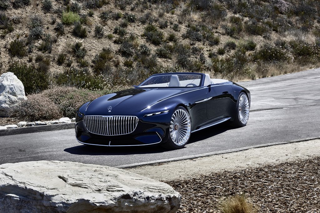 Mercedes-Benz presents the Vision Mercedes-Maybach 6 Cabriolet at Pebble Beach
