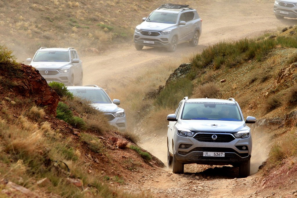 First new SsangYong Rextons arrive in the U.K. after 13,000km 'test drive'