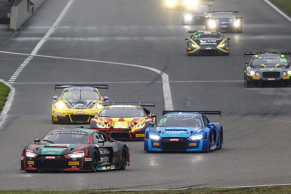 Audi 1 2 3 in Round Nine of Blancpain GT Series Asia Sgcarmart