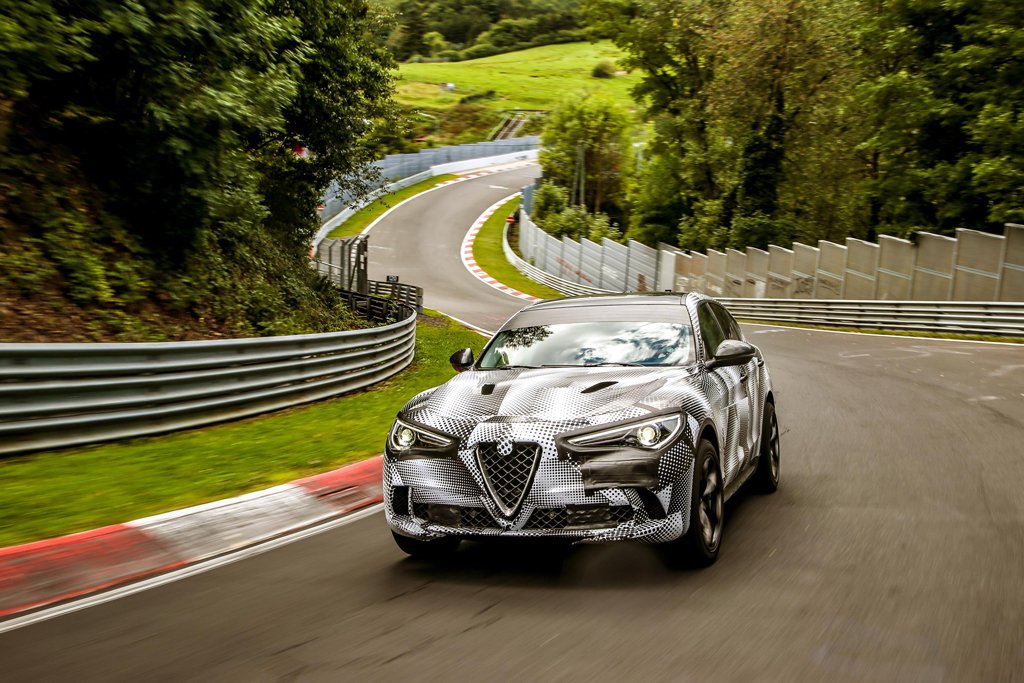 Alfa Romeo Stelvio Quadrifoglio sets new Nurburgring record