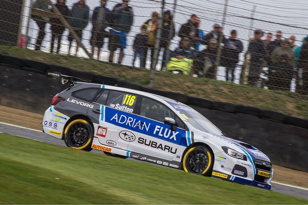 Subaru Star Sutton wins BTCC title in Subaru Levorg