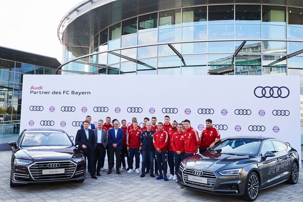 FC Bayern receives new company cars – Audi sells players' previous cars