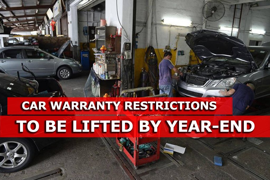 Warranty restrictions on car servicing, repairs and parts to be lifted
