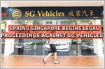 Spring Singapore to start legal proceedings against SG Vehicles