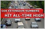 New high in number of COEs being extended