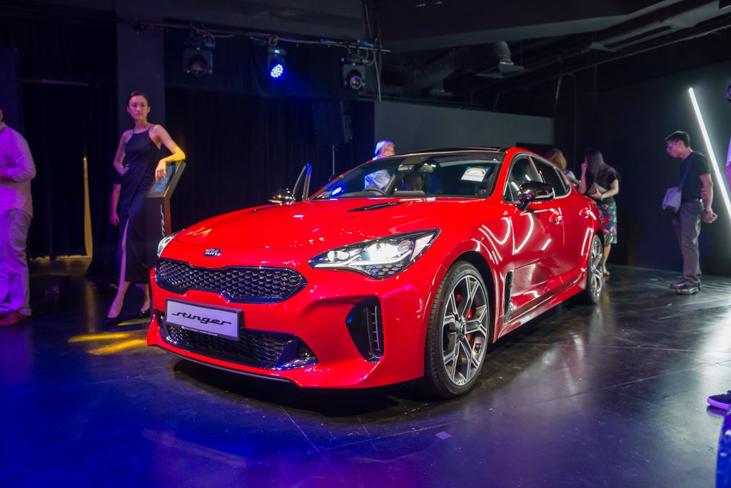The launch of the all new Kia Stinger Sgcarmart