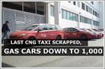 Last CNG taxi scrapped, gas cars down to 1,000