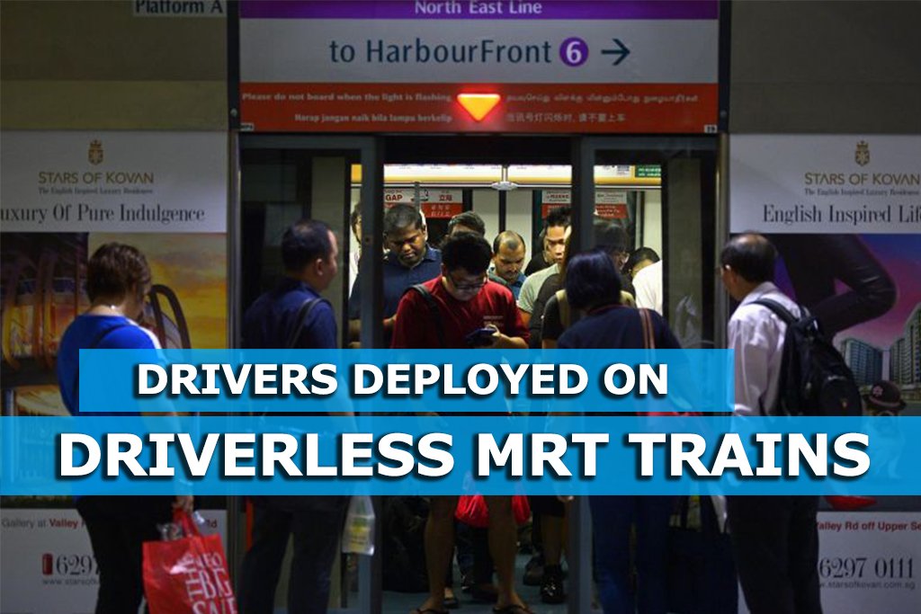 Drivers now deployed on Singapore's driverless MRT trains to improve ...