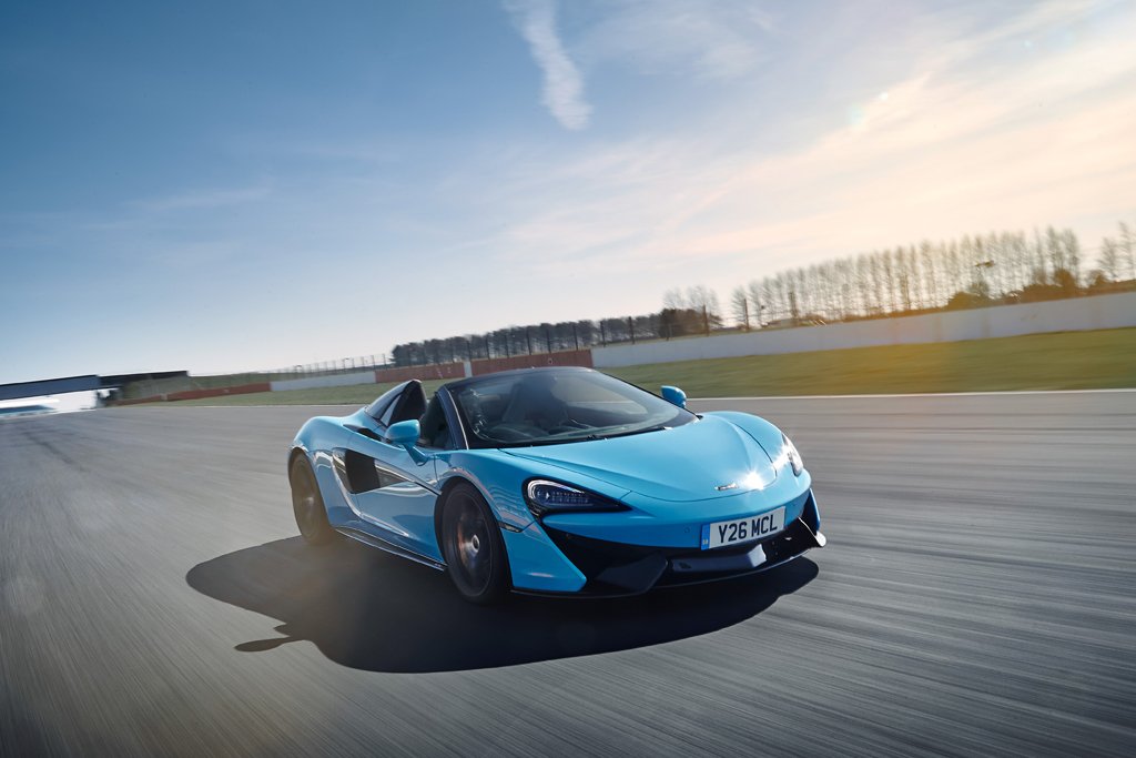 New Track Pack puts McLaren 570S Spider in pole position for circuit performance