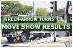 Green-arrow turns: Move shows results