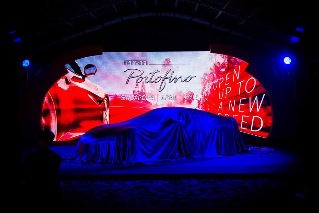 Ferrari Portofino arrives in Singapore