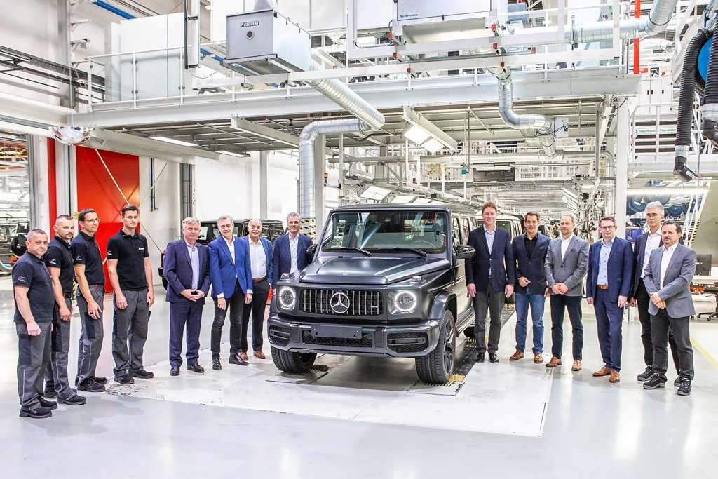Production start of the new Mercedes-Benz G-Class in Graz