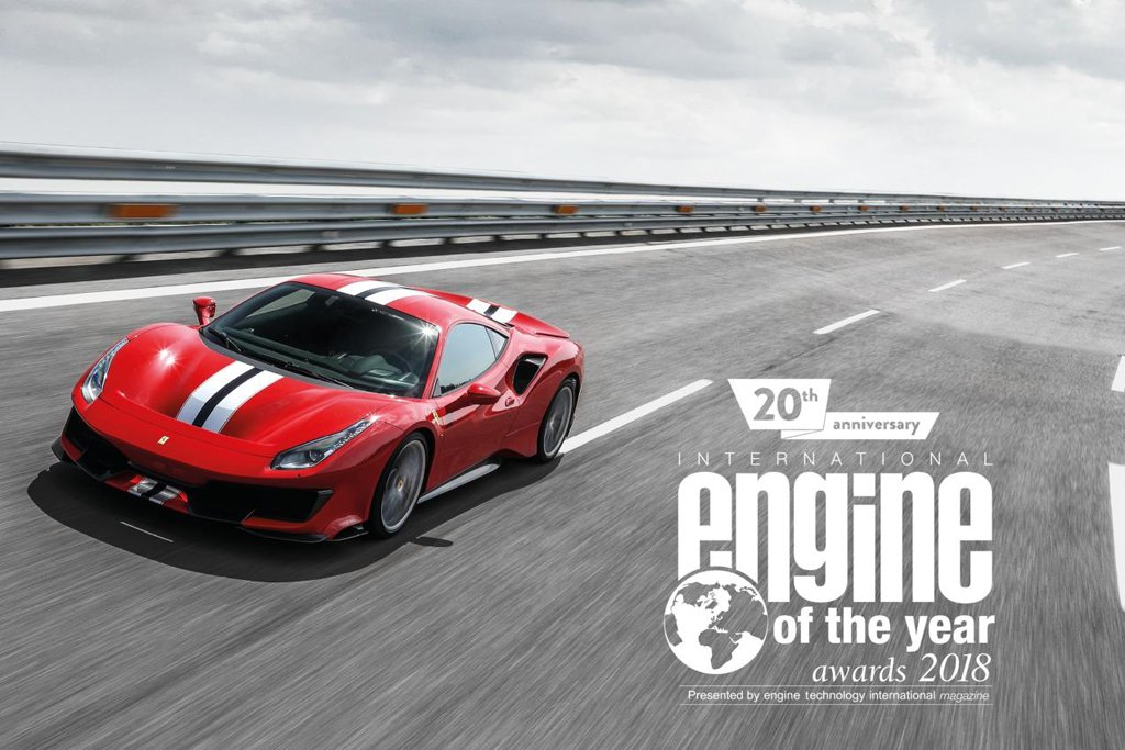 Ferrari V8 wins International Engine of the Year Award - Sgcarmart
