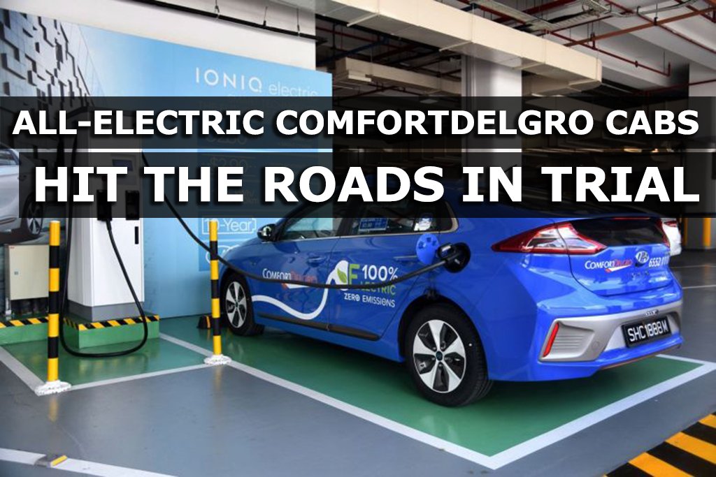 All-electric ComfortDelGro cabs hit the roads in trial