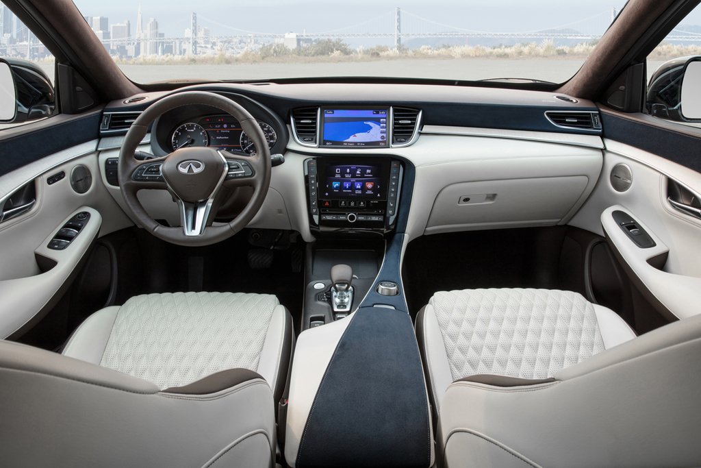 New Infiniti QX50 multitone interior inspired by luxury resort hotel