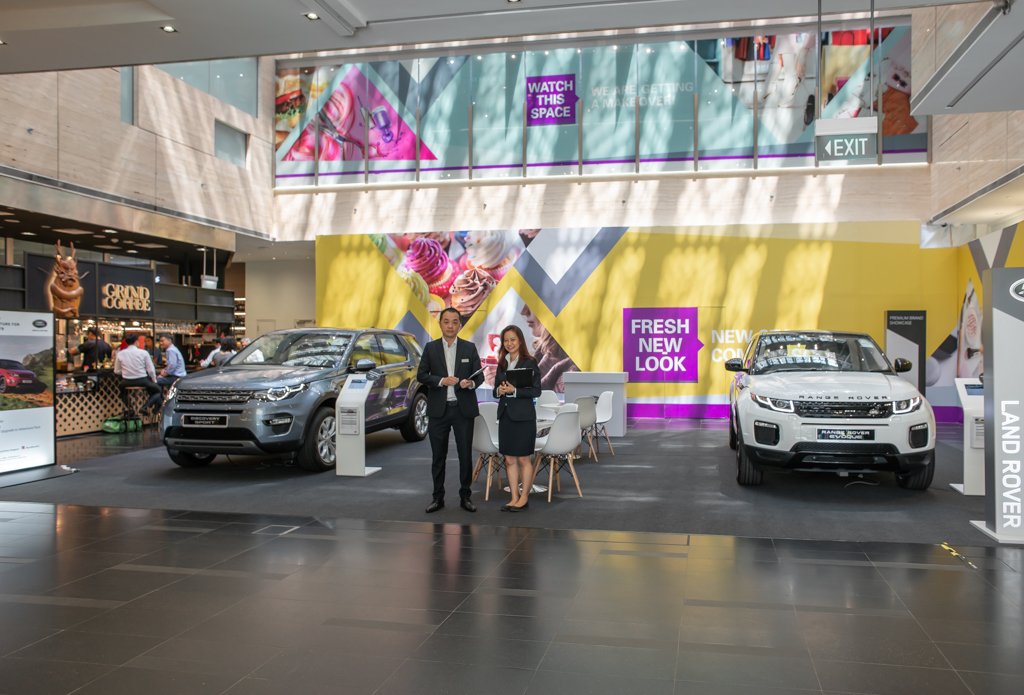 Experience Land Rover vehicles at sgCarMart's Premium Brand showcase
