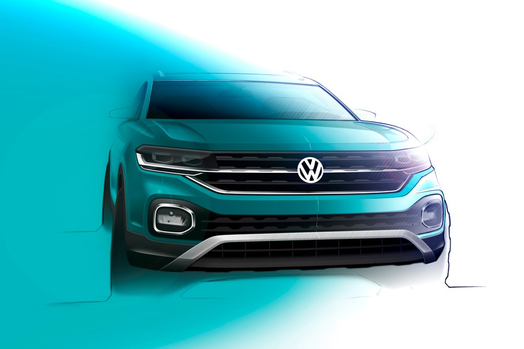 Volkswagen releases another teaser of the new T-Cross