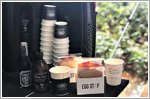 Land Rover breakfast stop in the Central Business District