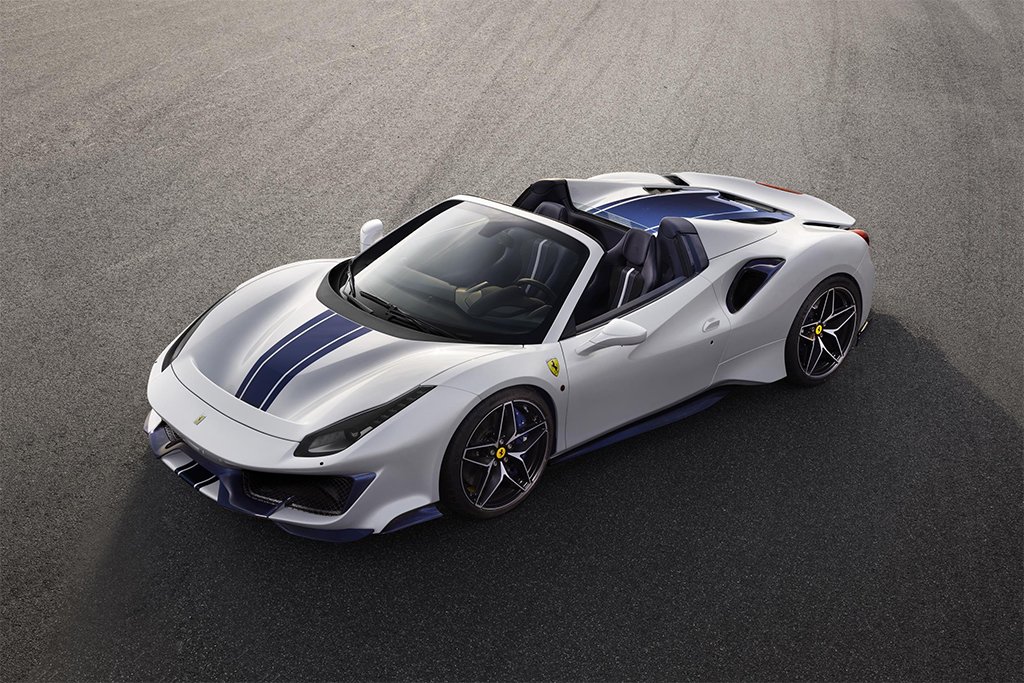 Ferrari debuts the new 488 Pista Spider at the Paris Motor Show