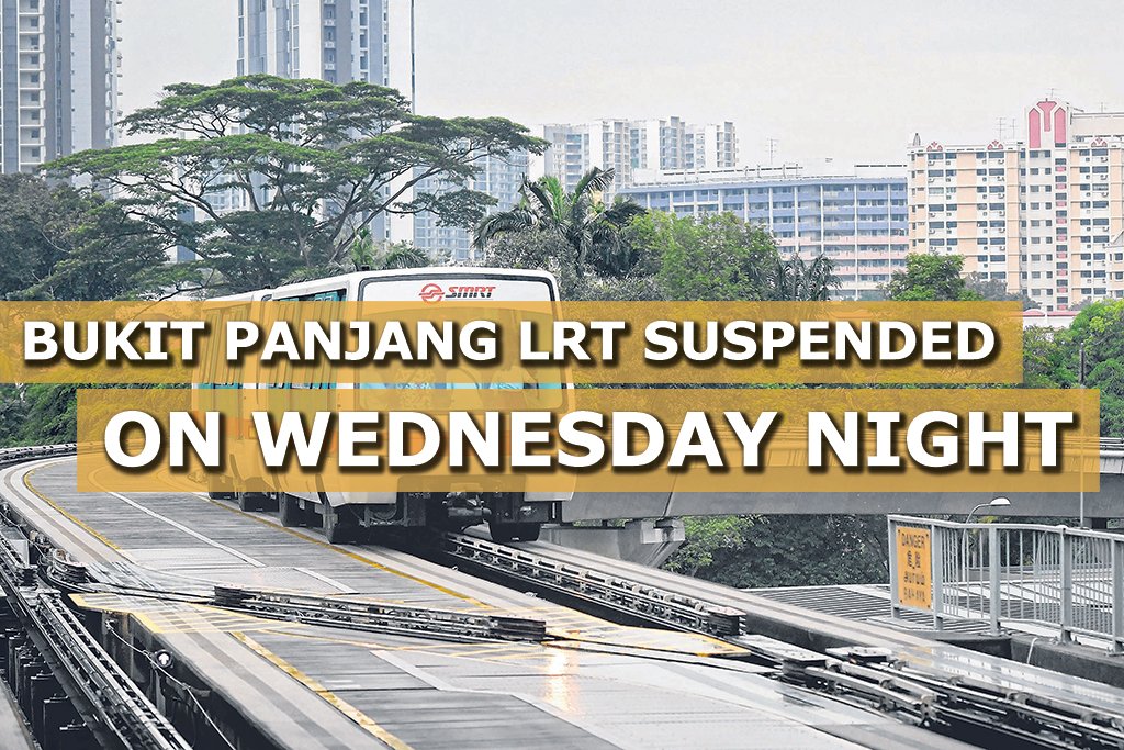 Bukit Panjang LRT services suspended on Wednesday night due to power ...