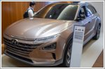 Hyundai showcases Nexo hydrogen fuel cell vehicle in Singapore