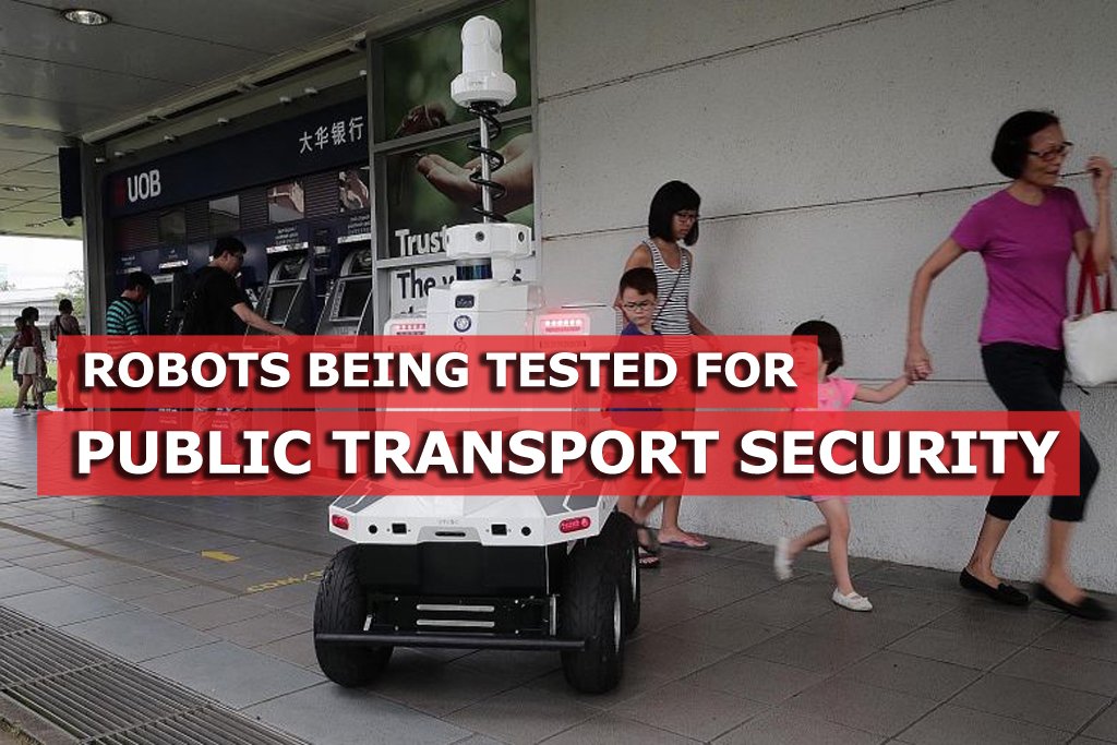 Robots being tested for use for public transport security