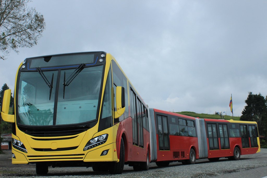 Scania delivers 741 gas buses to Bogota