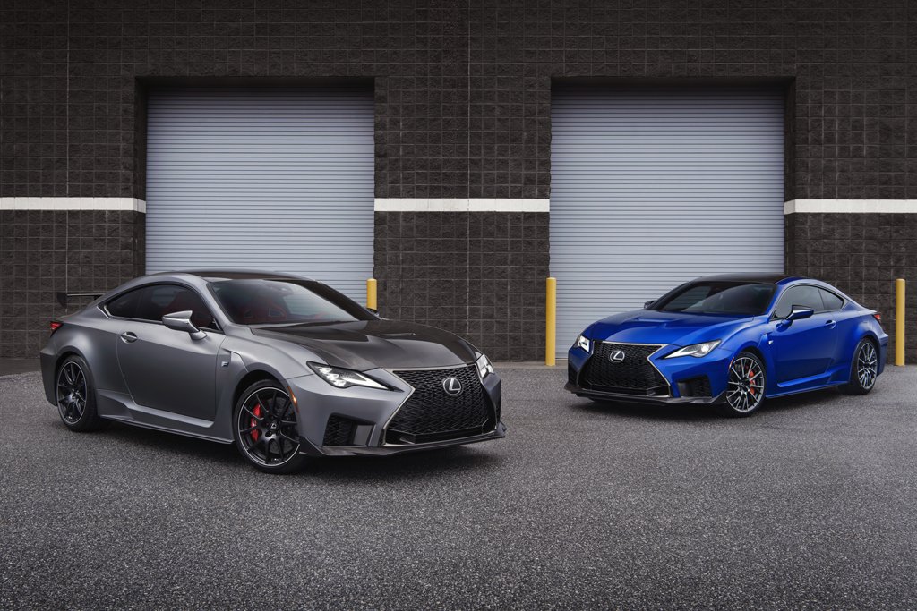 Lexus debuts refreshed RC F and RC F Track Edition