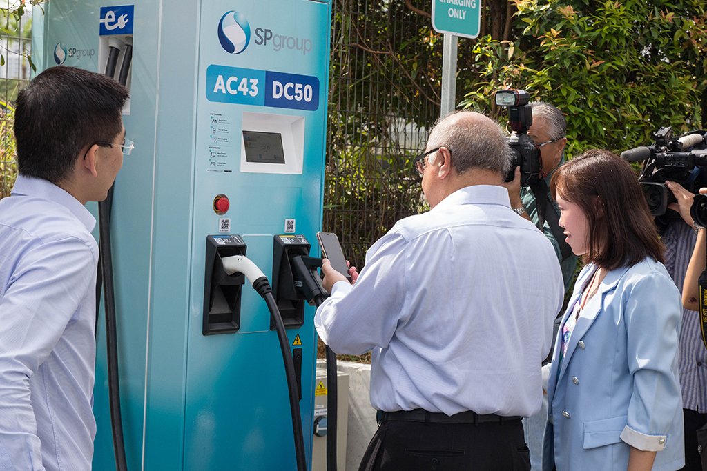 Ascendas Singbridge partners SP Group to provide high speed EV