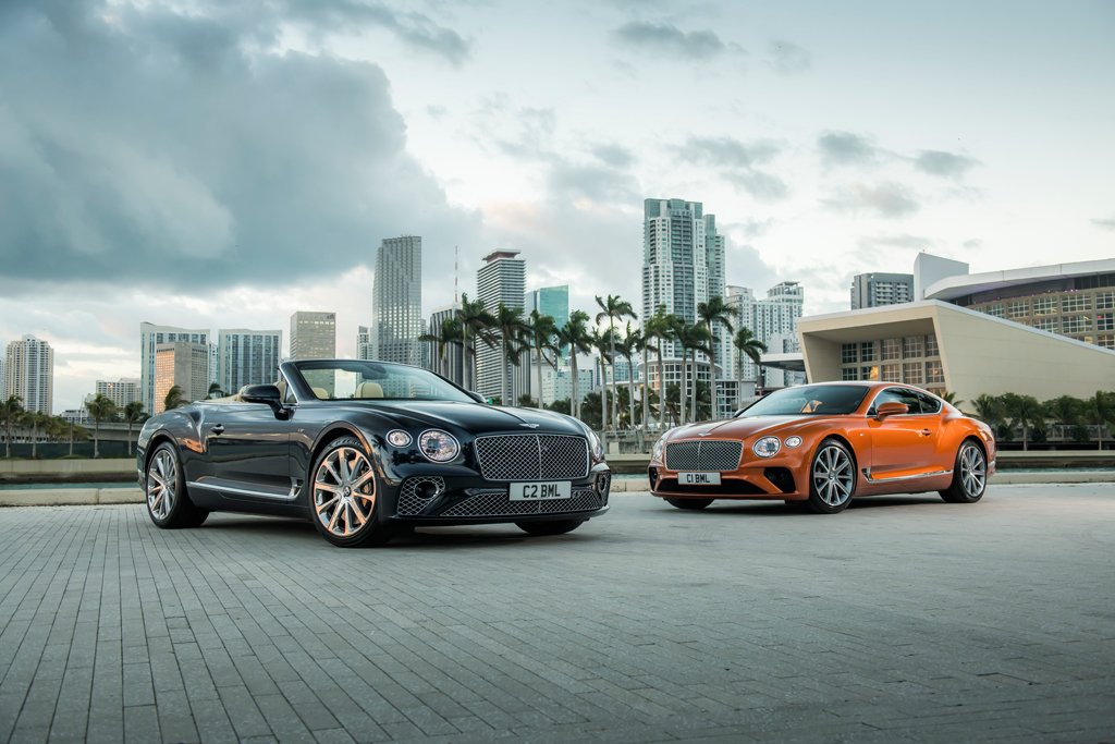 Bentley launches the new Continental GT V8 and Continental GT V8 Convertible