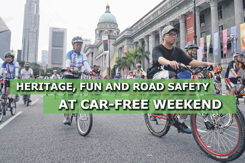 Heritage, fun and road safety at Car-Free Weekend - Sgcarmart