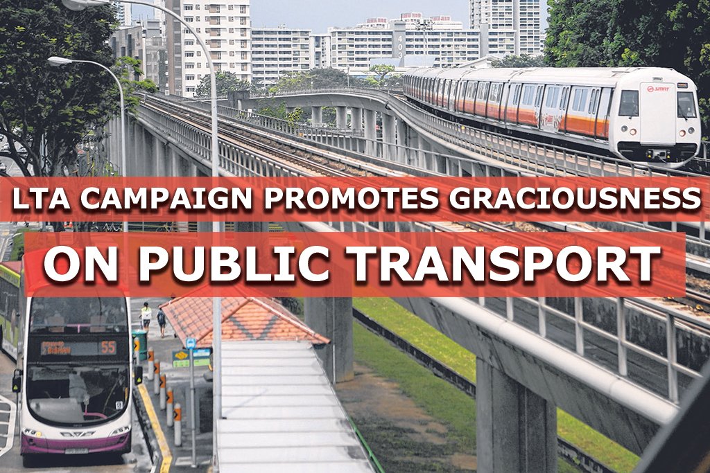 LTA campaign promotes graciousness on public transport