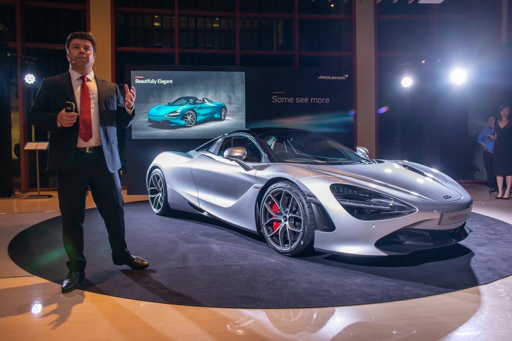 McLaren launches the new 720S Spider in Singapore