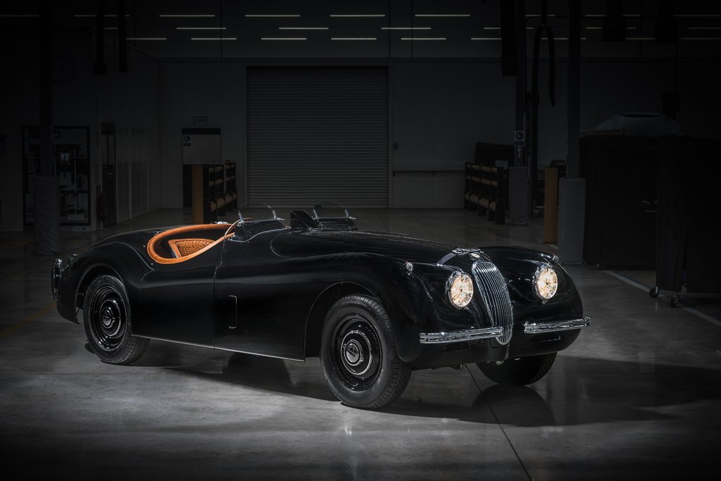 Jaguar creates custom XK120 for David Gandy