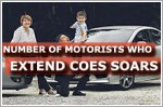 Number of motorists who extend COEs soars