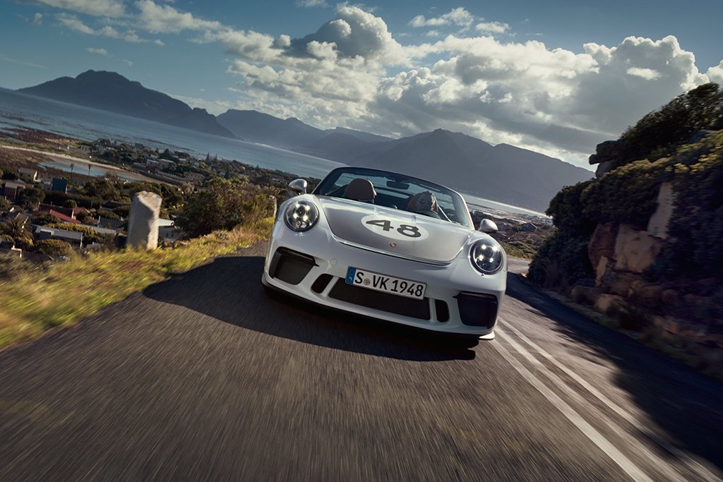 The launch of the all new Porsche 911 Speedster