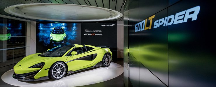 Mclaren 600lt Spider Debuts In Singapore